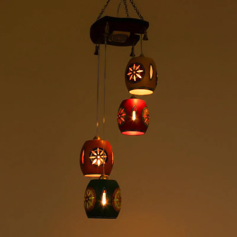 Shahina Ethnic Ceiling Lamp media 1