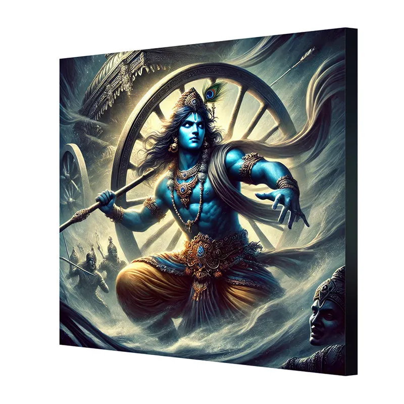 Madhusudhana Wall Painting media 5