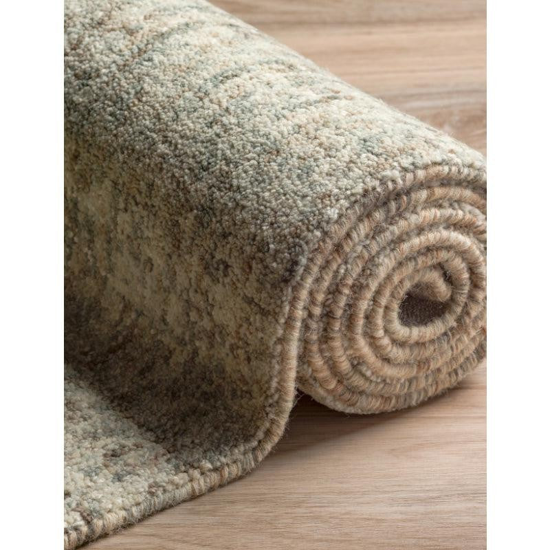 Handloom Hand Tufted Harmony Wool Rug - Brown & Charcoal media 6