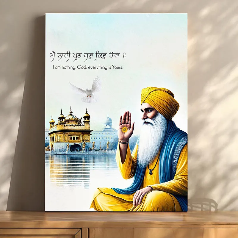 Guru Gobind Blessings Wall Art media 3