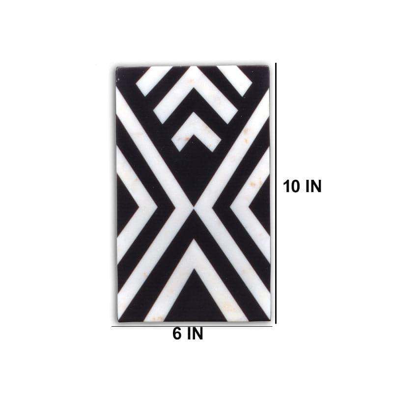 Zebra Maze Marble Wall Accent media 5