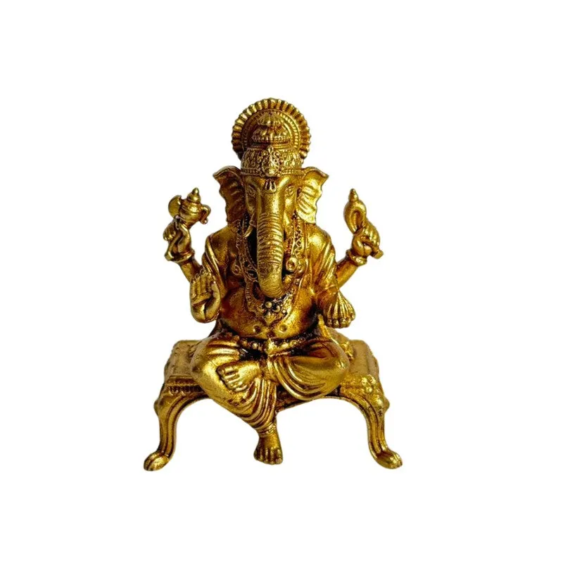 Vighnaharta Brass Idol media 4