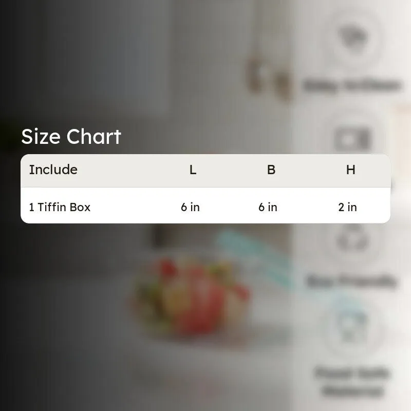 Tidbit Leak Proof Glass Lunch Box - 390 ML media 13