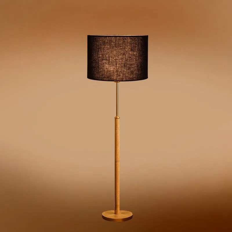 Twilight Wooden Floor Lamp - Black media 6