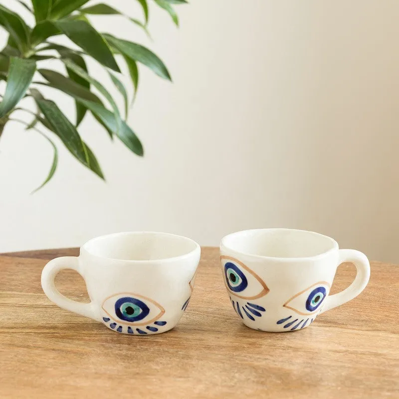 Evil Ceramic Coffee Mug (260 mL Each) - Set Of Two media 2