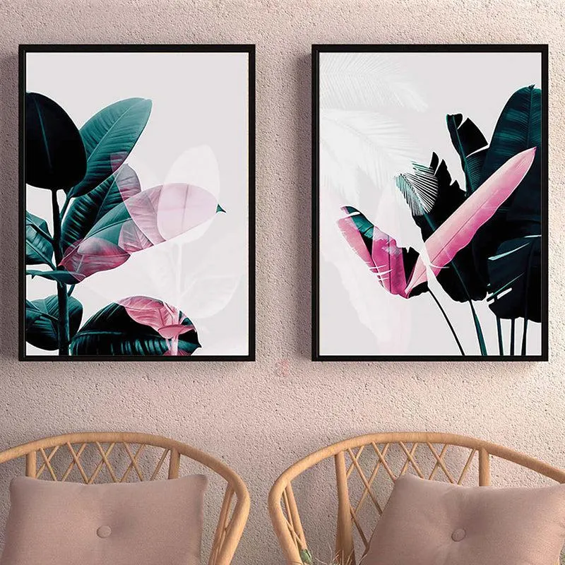 Nimo Fauna Wall Painting - Set Of Two media 1
