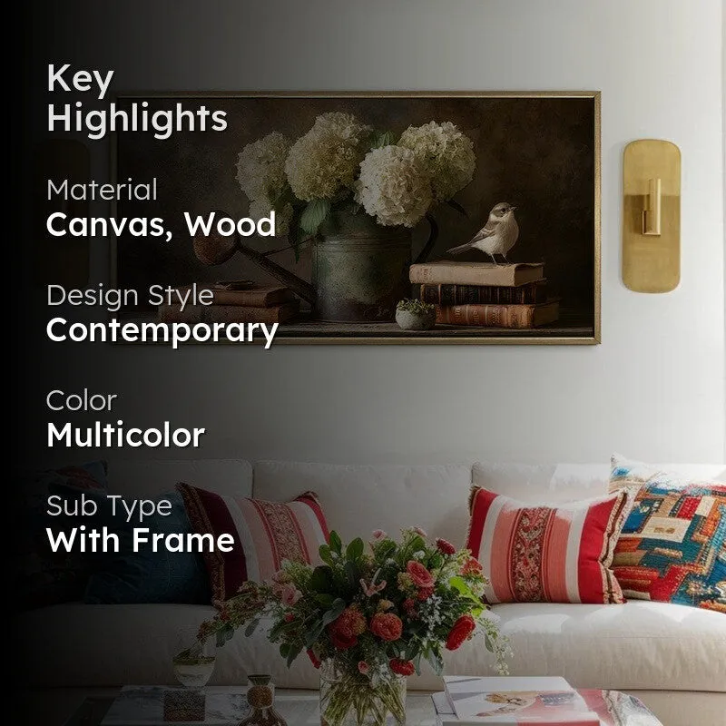 Classic Haven Canvas Wall Painting With Frame media 2