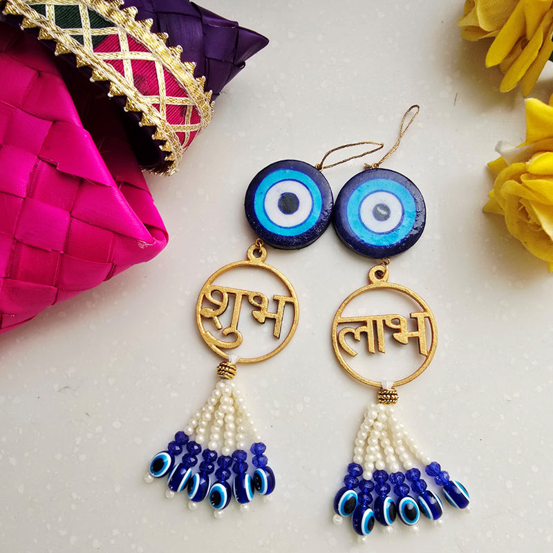 Shubh-Labh I Handcrafted Latkan - Set Of Two