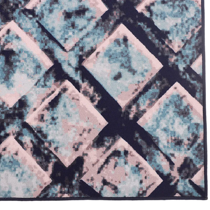 Midnight Grid Anti-Skid Carpet media 4