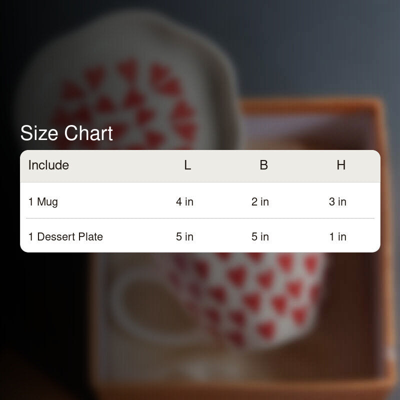 Love Leastae Cup & Saucer Gift Box media 5