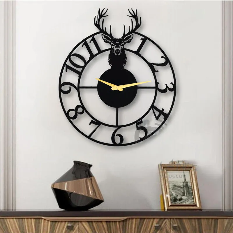 Notion Silent Wall Clock - Black media 1