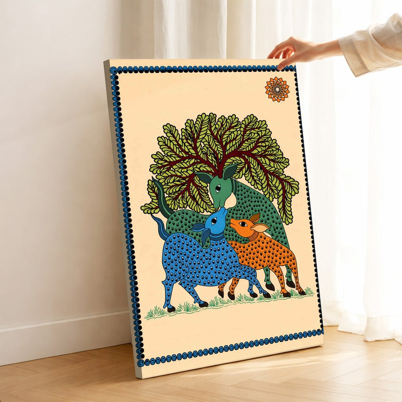 Forest Deer Canvas Wall Art & Paintings