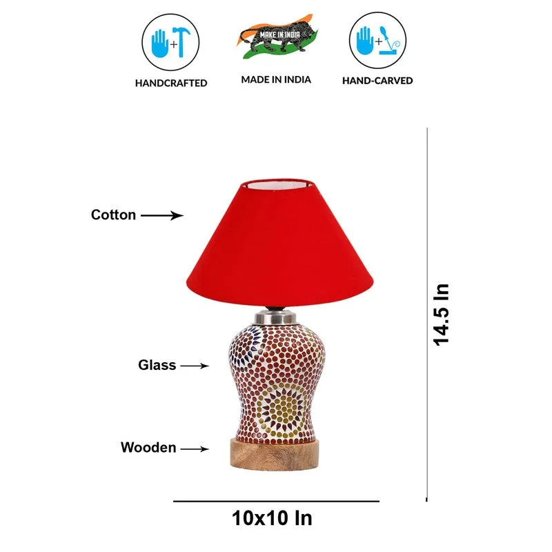 Velmora Wooden Table Lamp - Multicolor media 9