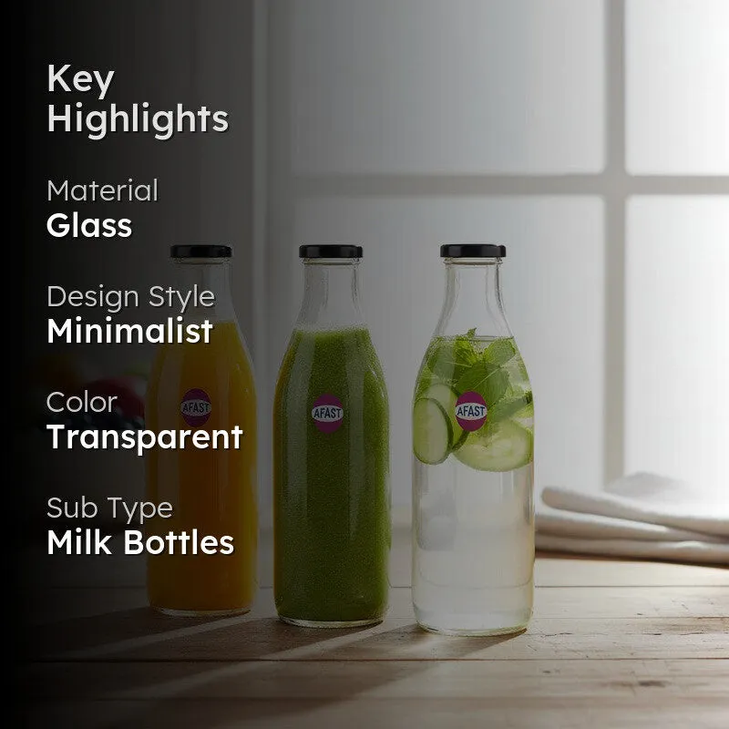 Jesiba Milk Bottle (1000 mL Each) - Set Of Three media 2