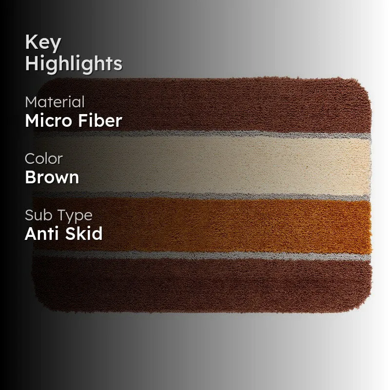SoftNest Bathmat - Brown media 2