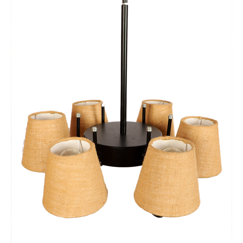 Viya Conical Ceiling Lamp - Beige media 4