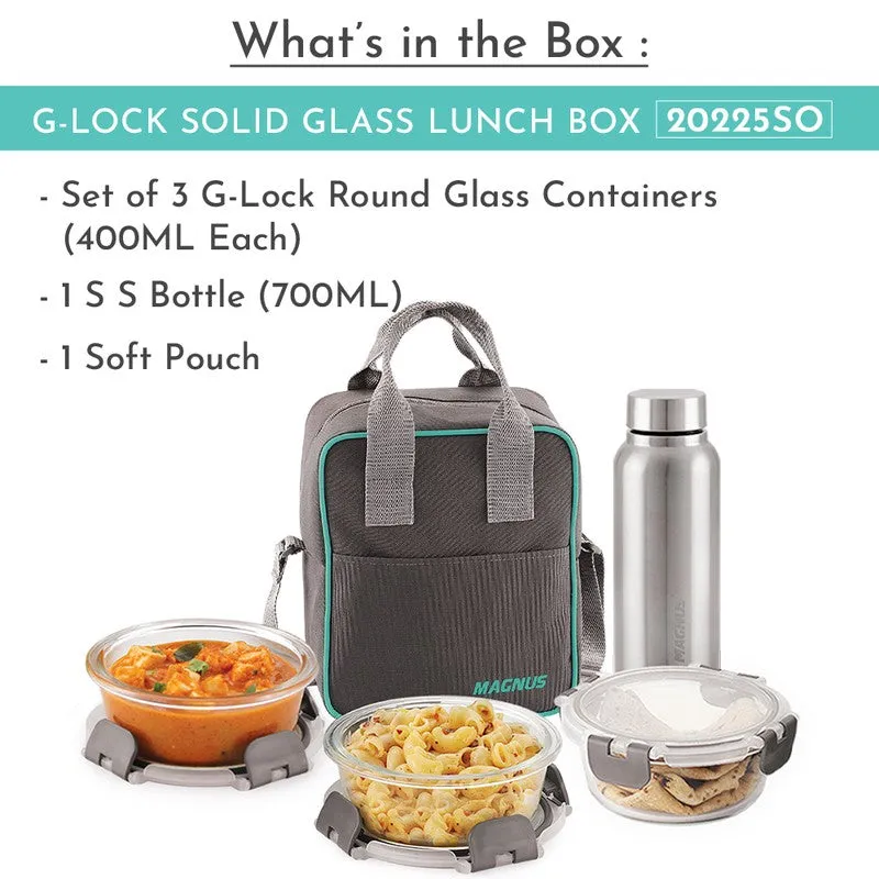 Clyro Lunch Box with Bottle & Lunch Bag - Five Piece Set media 5