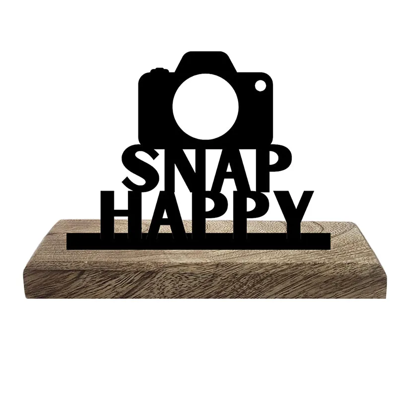 Snap Happy Showpiece - Set Of Two media 3