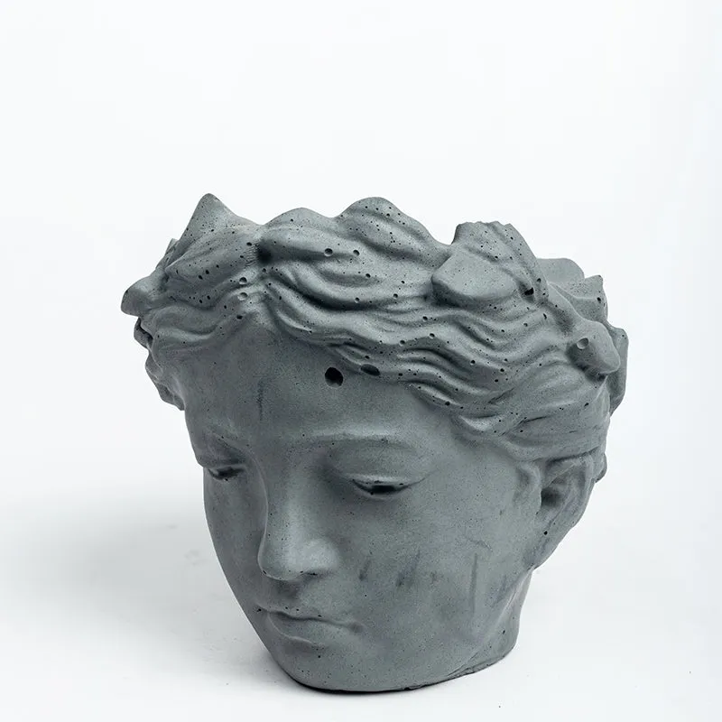 Greek Maiden Concrete Firepit media 5