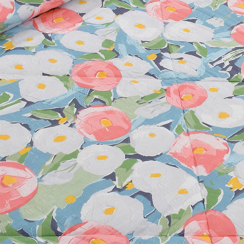Liam Floral Cotton Comforter  - 210 GSM media 7