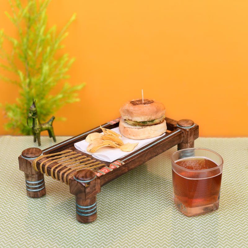 Heritage Charpai Wood Platter
