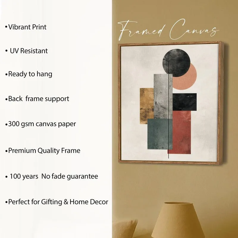 Painted Persona Canvas Wall Art With Frame media 6