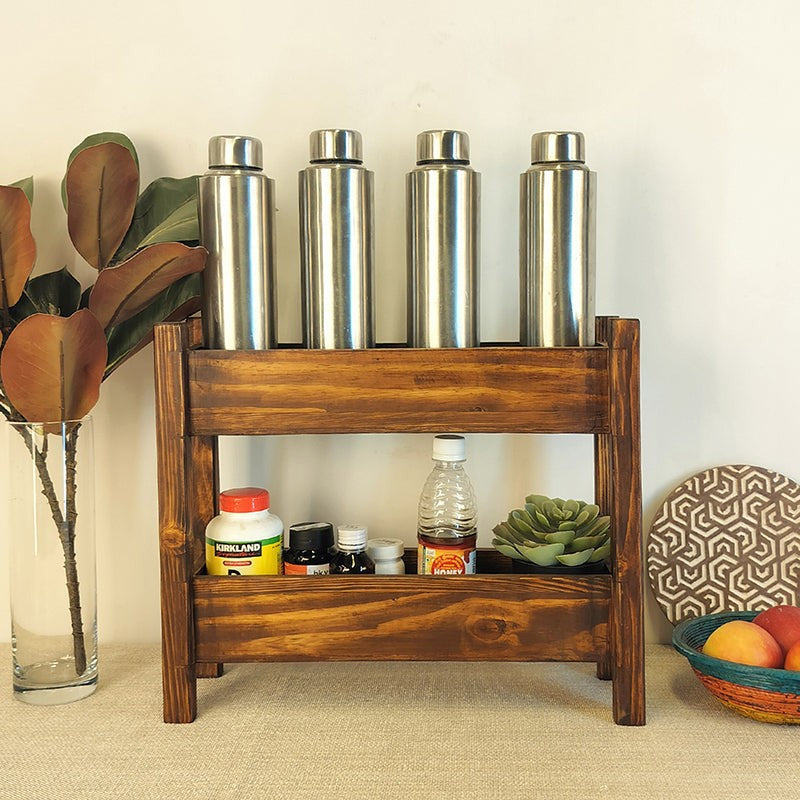 Kyota Wooden Kitchen Countertop Organiser media 4