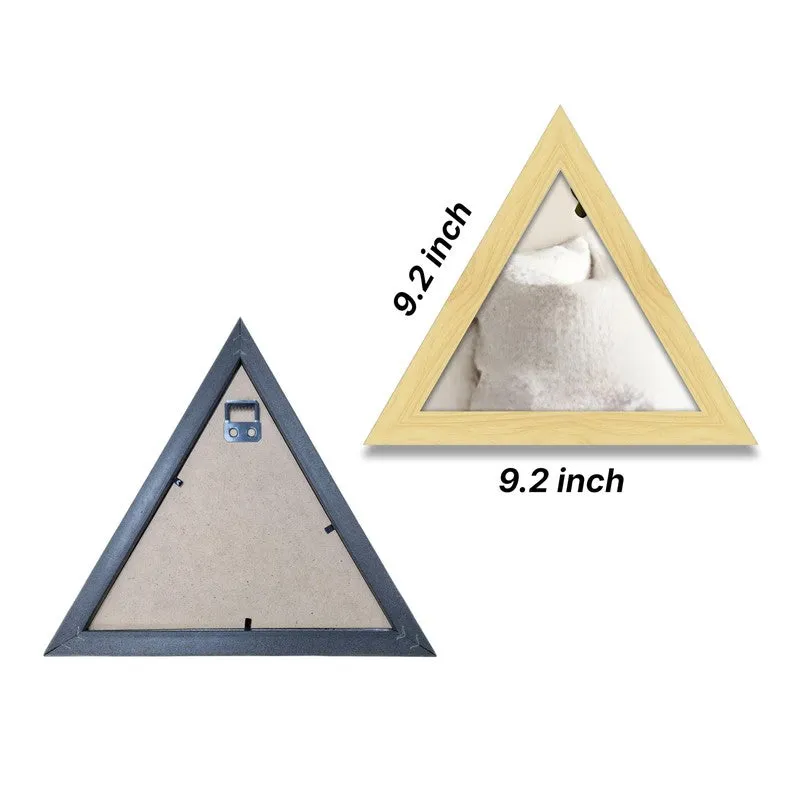 TriEdge Prism Wall Mirrors (Brown) - Set Of Three media 8