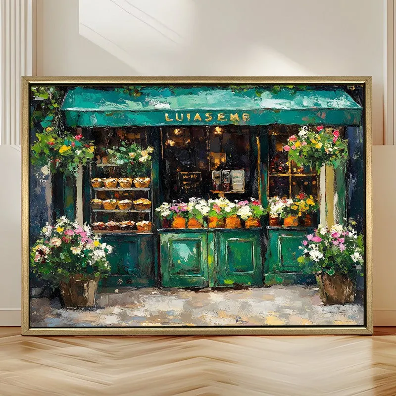 Bloomery Canvas Wall Painting With Frame media 4