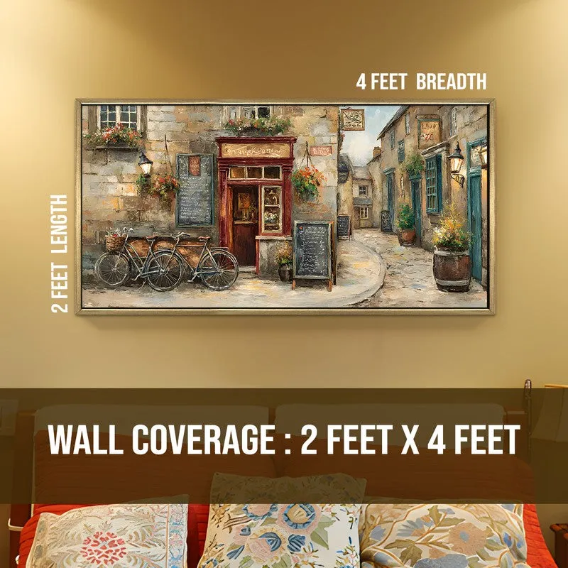 Timeless Europe Street Lane House Wall Art media 8