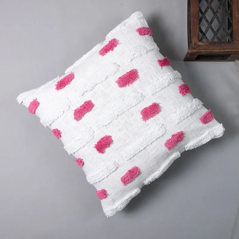 Dot n Dash Tufted Cushion Cover media 3