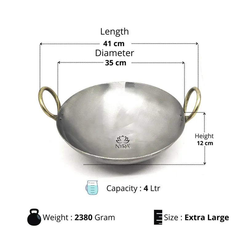CookVeda Traditional Kadhai - 4000 mL media 9