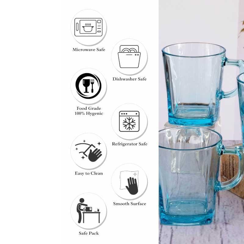 Pasabahce Glass Coffee Mug (270 mL Each) - Set of Six media 6