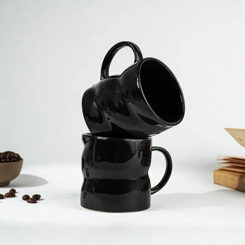 Brew Ceramic Tea Cup (240 mL Each) - Set Of Two media 4