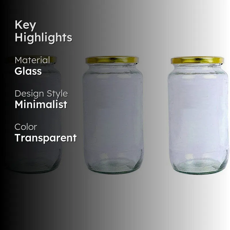 Sona Storage Jar (500 mL Each) - Set Of Three media 2
