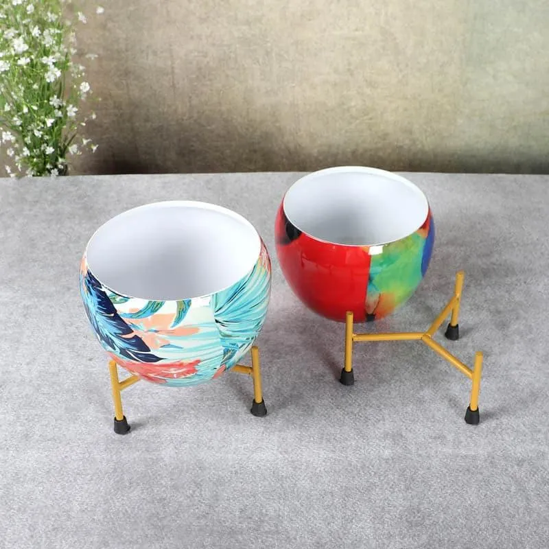 Wilma Glow Planter - Set Of Two media 4