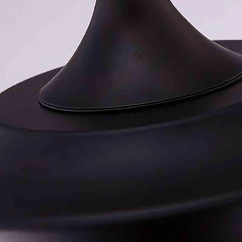 Bullet LED Glass Ceiling Lamp - Black media 6