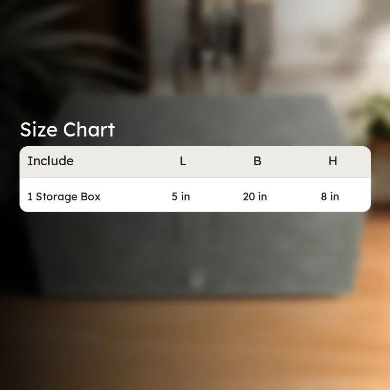 Keeva Storage Box - Grey media 10