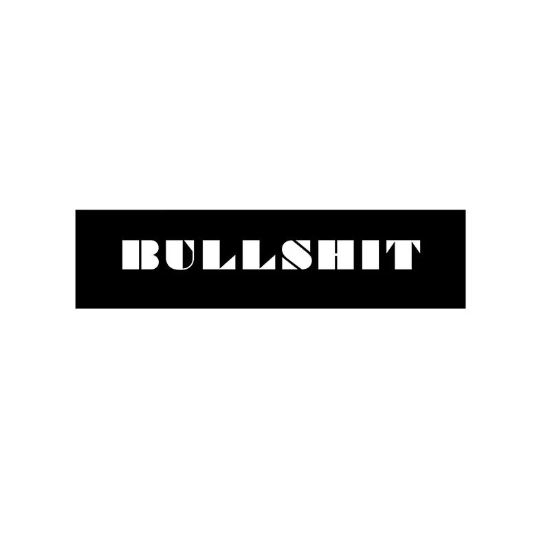 Bullshit Iron Wall Accent media 3