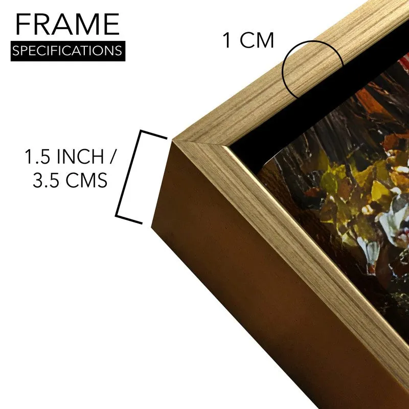 Shimmerwake Canvas Wall Painting With Frame media 6