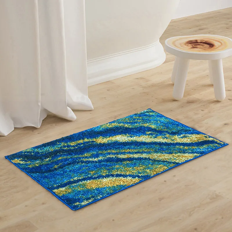 Brenna Bath Mat - Blue media 1