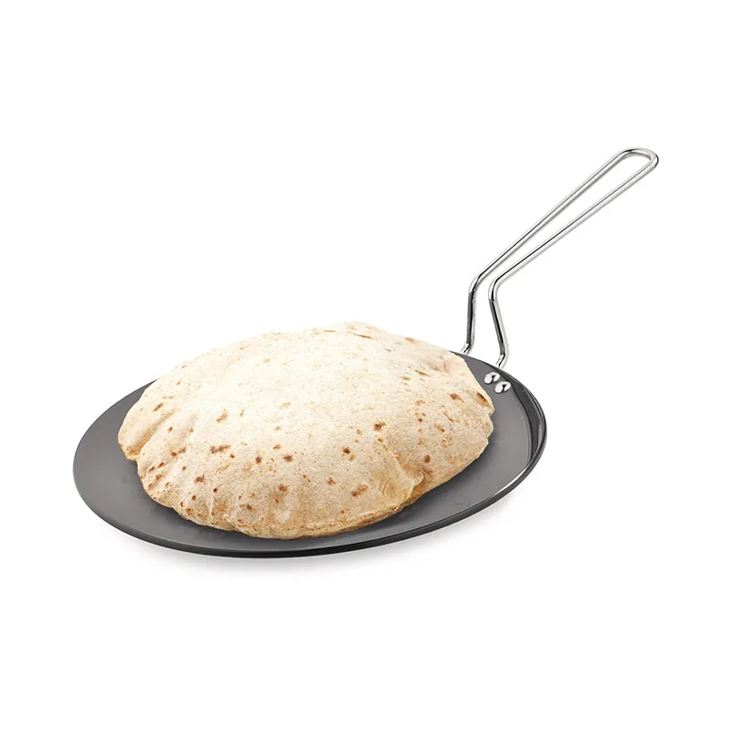 Bergner Dura Shield Hard Anodised Roti Tawa - 22 cm media 7