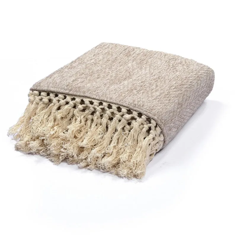 MonoMood Throw - Beige media 5
