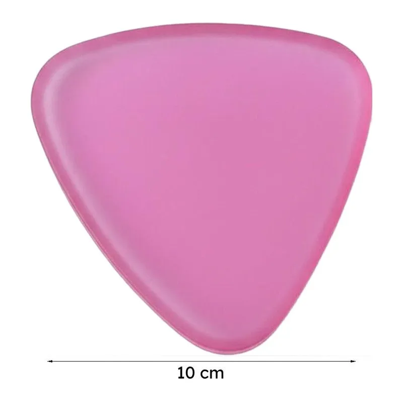 Glossy Trivo Glass Coaster (Pink) - Set Of Four media 7