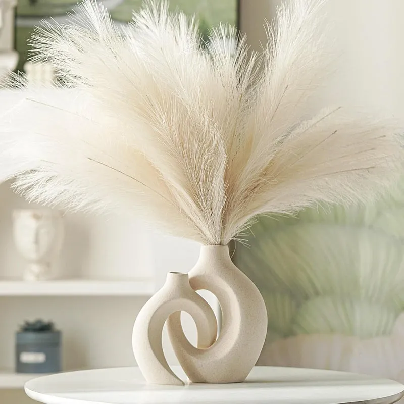 Knotique Ceramic Knot Vase - Set Of Two media 3