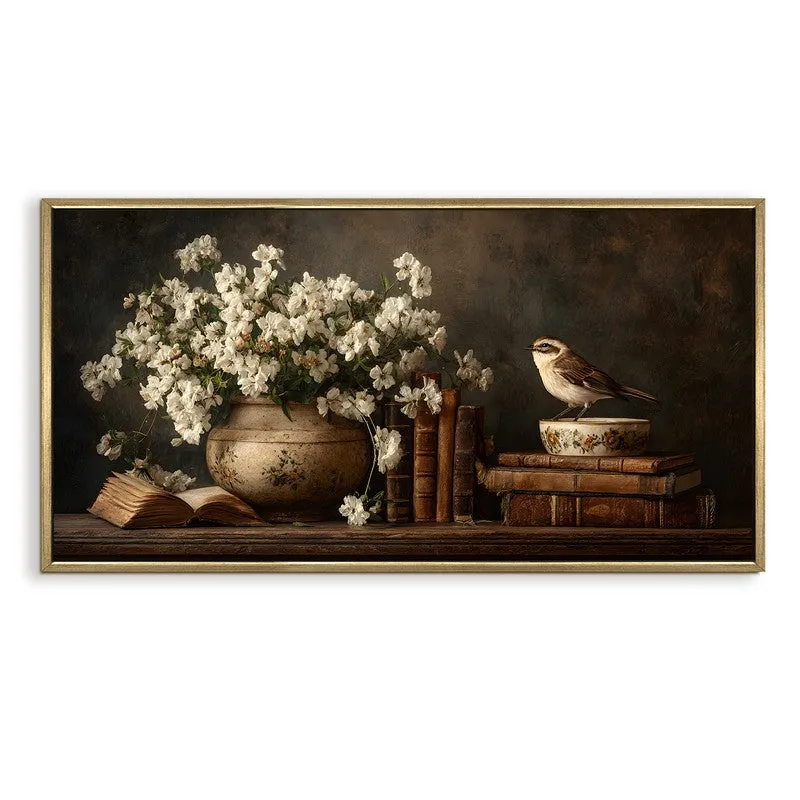 Aesthetic Canvas Wall Painting With Frame media 3