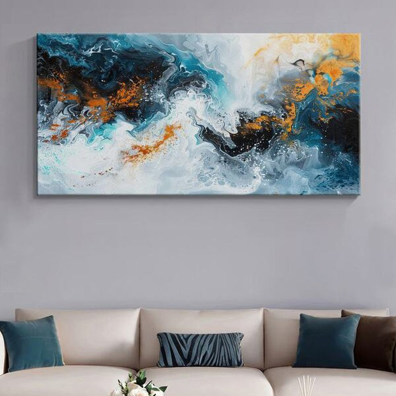 Tidal Waves Wall Painting