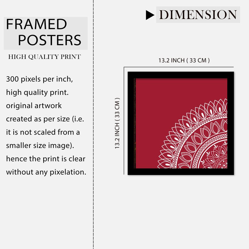 The Art of Stillness Paper Wall Painting - Set Of Four media 10