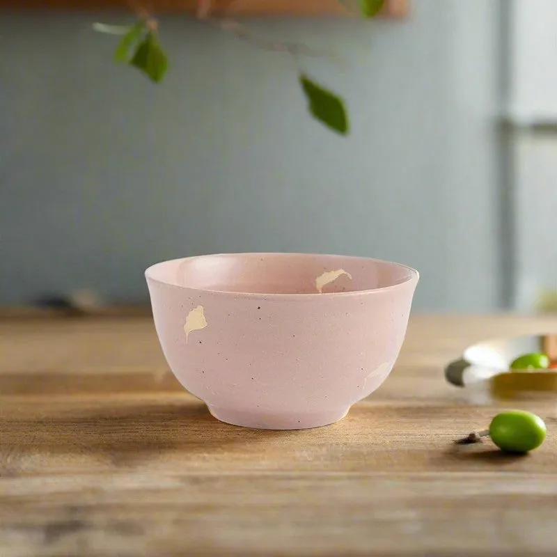 Ganga Small Bowl (Old Rose) media 1