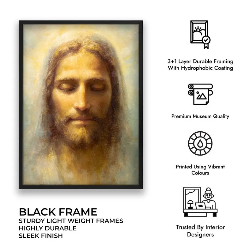 Anointed Beauty Archival Paper Wall Painting With Black Frame media 7